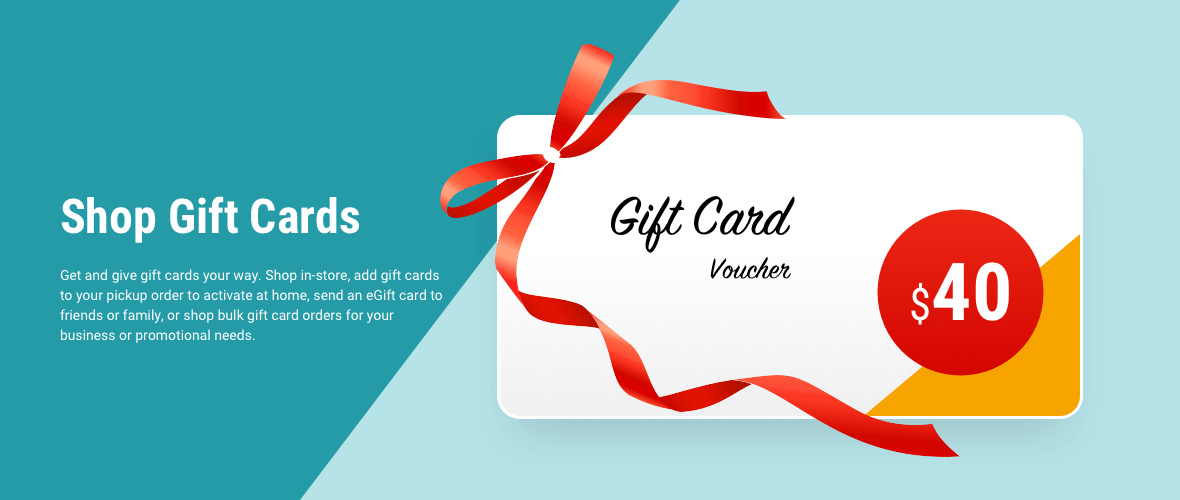 Shop gift cards